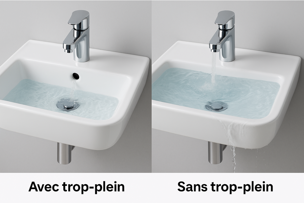 Comprendre le rôle et le fonctionnement d'un trop-plein