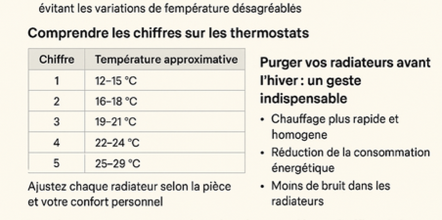 Optimisez votre chauffage : l’importance du réglage des thermostats et de l’entretien des radiateurs