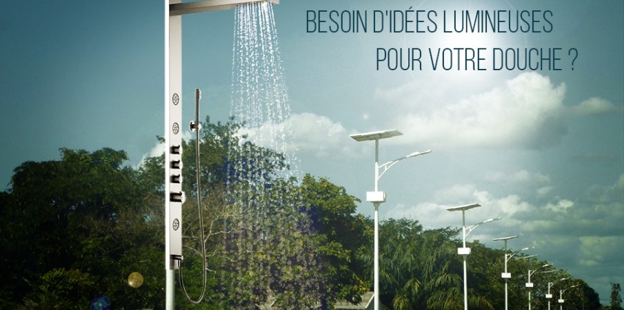 Besoin d'idées lumineuses pour votre douche ?