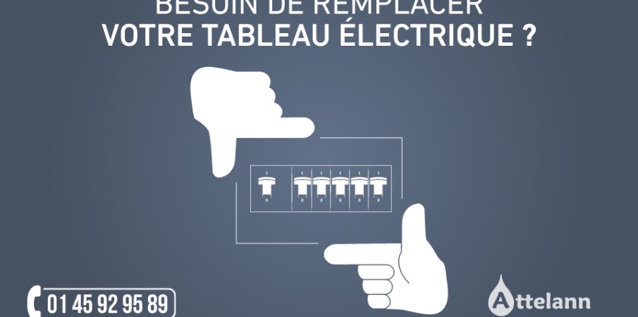 Besoin de remplacer votre tableau électrique ?