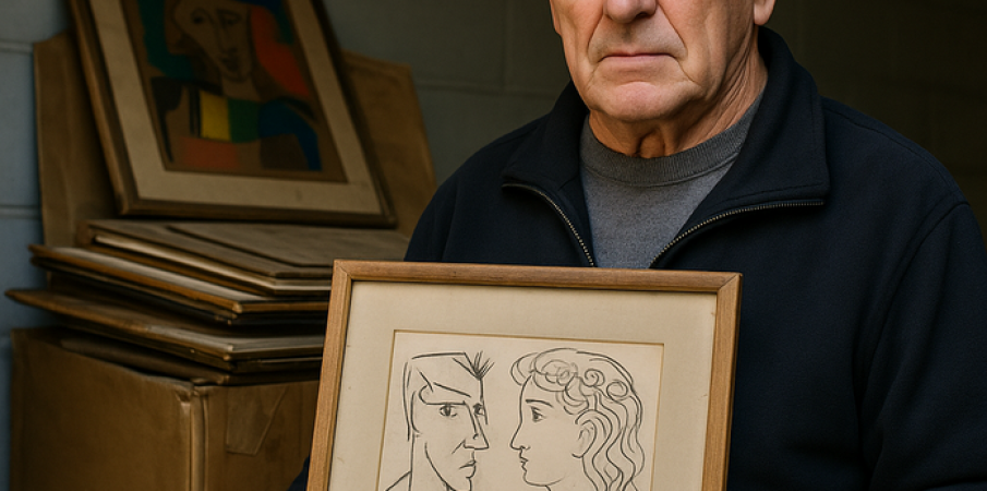 L’électricien de Picasso et les 271 œuvres cachées dans un garage
