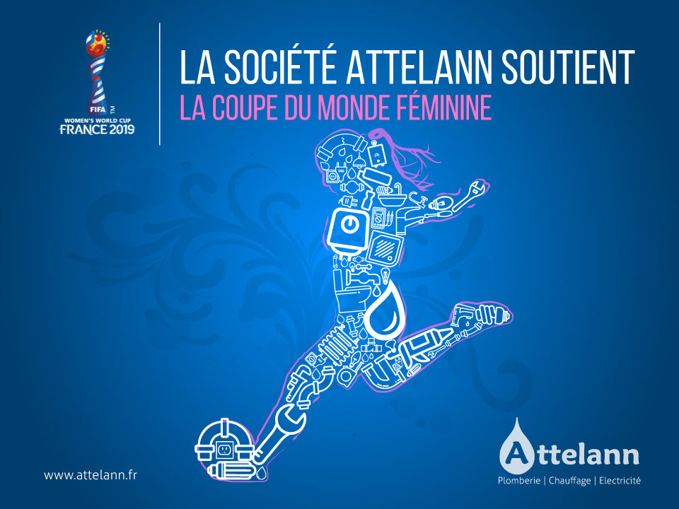La société Attelann soutient la coupe du monde féminine