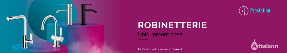 Robinetterie Pose - 129€