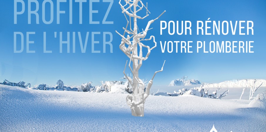 Profitez de l'hiver pour rénover votre plomberie