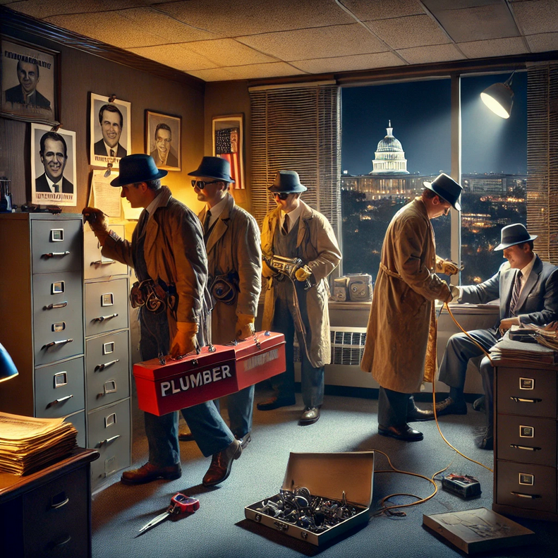 Les plombiers cambrioleurs de Watergate