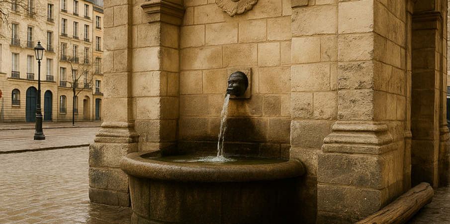 Les fontaines publiques de Paris