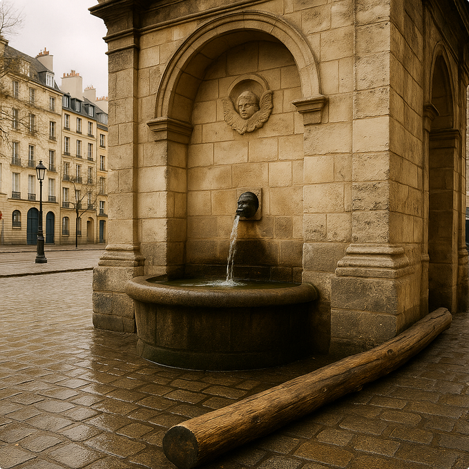 Les fontaines publiques de Paris