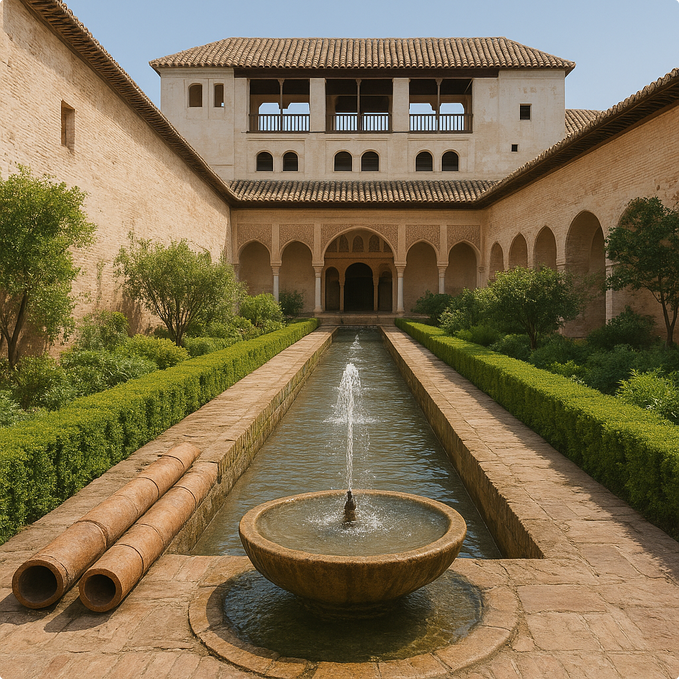 L’incroyable système d’eau de l’Alhambra de Grenade