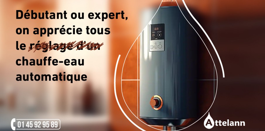 Débutant ou expert, on apprécie tous le chauffe-eau automatique