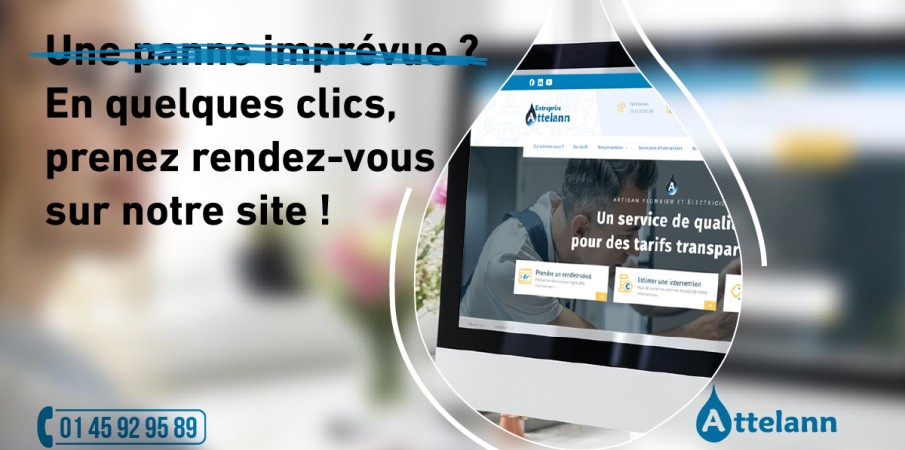 En quelques clics, prenez rendez-vous sur notre site !