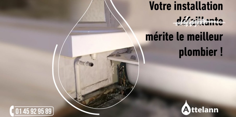 Votre installation mérite le meilleur plombier !