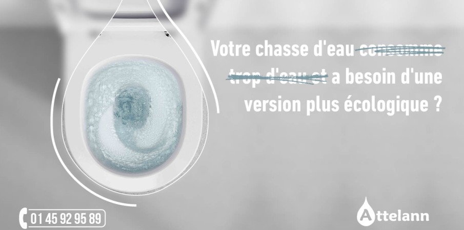 Votre chasse d'eau a besoin d'une version plus écologique ?