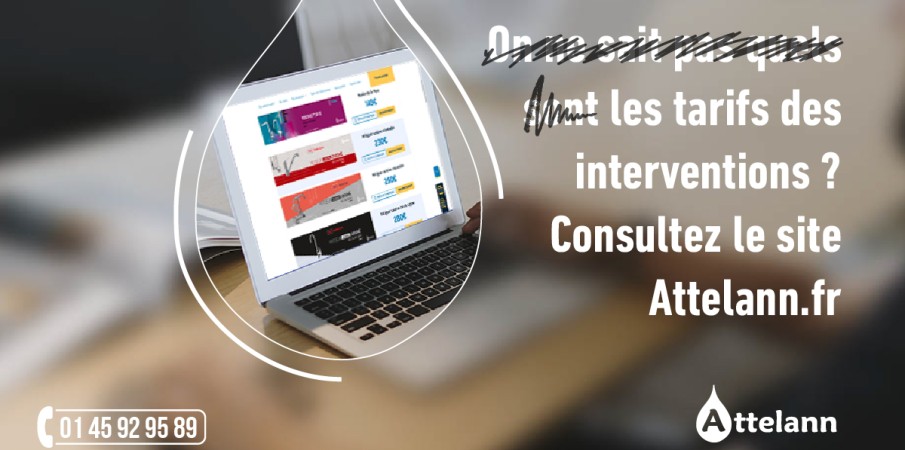 Les tarifs des interventions ? Consultez le site Attelann.fr